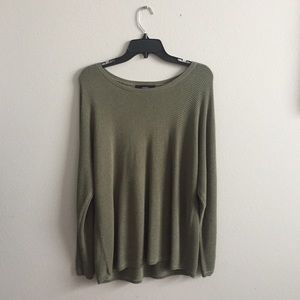 olive green sweater